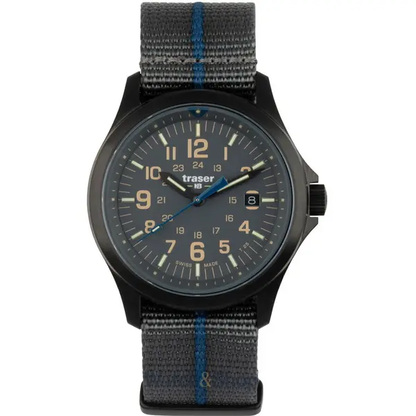 Ceas Traser Traser H3 111071 Mens Watch P67 Officer Pro Grey 42mm 10ATM