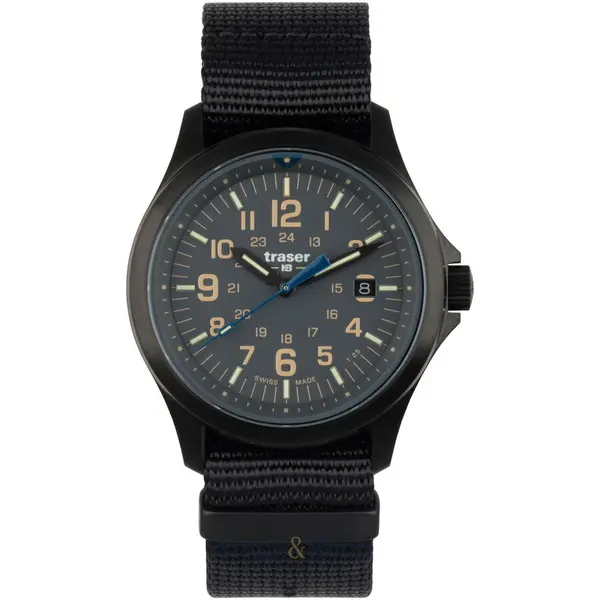 Ceas Traser Traser H3 111072 Mens Watch P67 Officer Pro Grey 42mm 10ATM