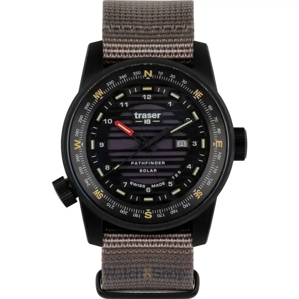 Ceas Traser Traser H3 111400 Mens Watch P68 Pathfinder Solar 46mm 10ATM