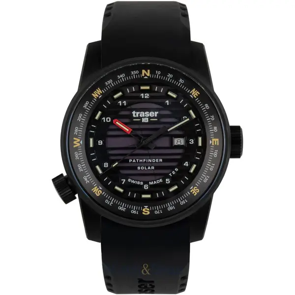 Ceas Traser Traser H3 111401 Mens Watch P68 Pathfinder Solar 46mm 10ATM