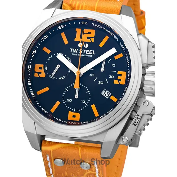 Ceas TW Steel TW-Steel TW1112 Canteen Mens Chronograph 46mm 10ATM