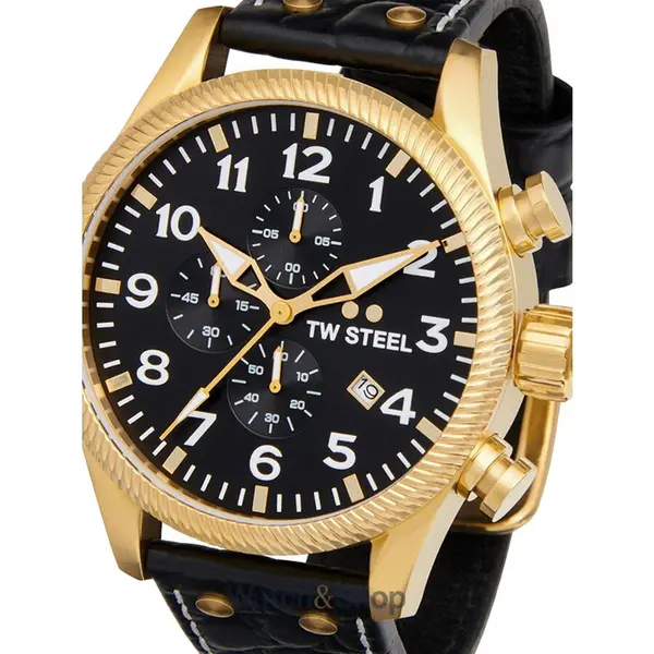 Ceas TW Steel TW-Steel VS115 Volante Chronograph Mens Watch 48mm 10ATM