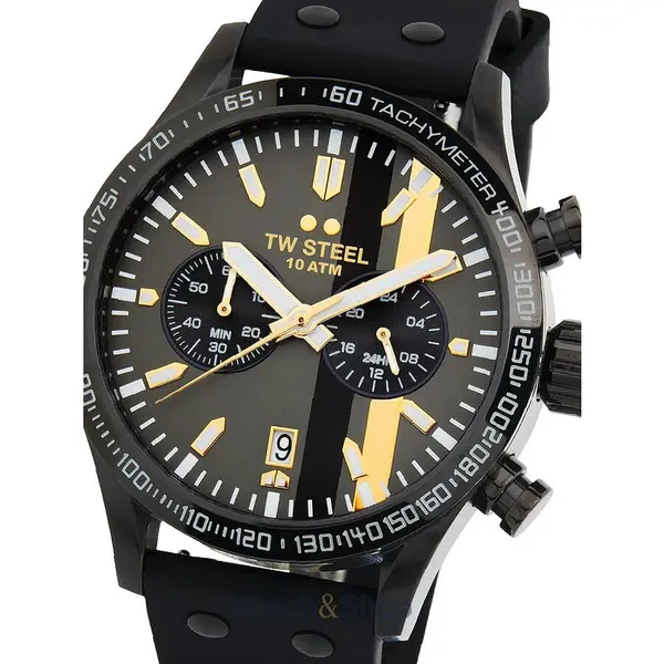 Ceas TW Steel TW-Steel VS122 Volante Sport Chronograph Mens Watch 45mm 10ATM