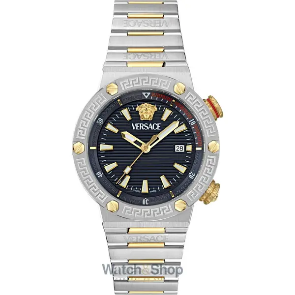 Ceas Versace Versace VE8G00424 Mens Watch Greca Logo Diver 43mm 10ATM