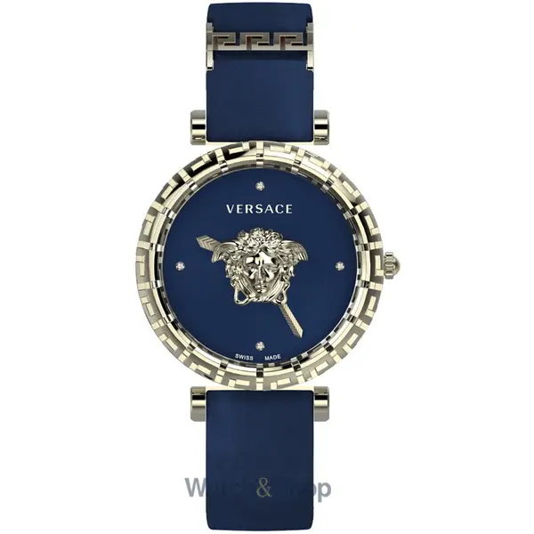 Ceas Versace Versace VEDV01019 Ladies Watch Palazzo Empire Greca Diamond 37mm 5ATM