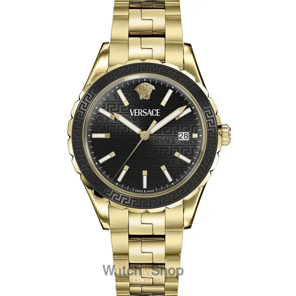 Ceas Versace Versace VEQCA0624 Mens Watch Hellenyium Automatic Chrono 42mm 5ATM