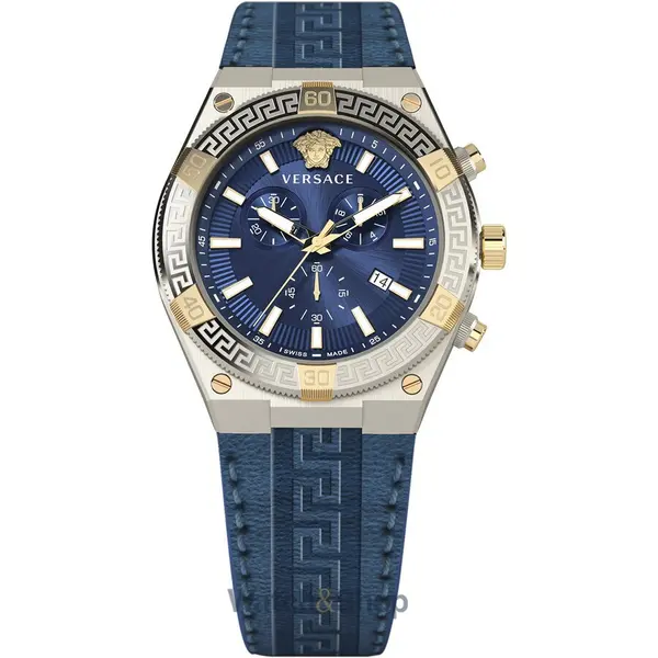 Ceas Versace Versace VESO00322 Mens Watch Sporty Greca Chrono 46mm 5ATM