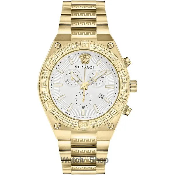 Ceas Versace Versace VESO00822 Greca Sporty Chronograph Mens Watch 46mm 5ATM