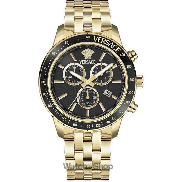 Ceas Versace Versace VEZCA0724 Mens Watch Sporty Chrono 44mm 5ATM