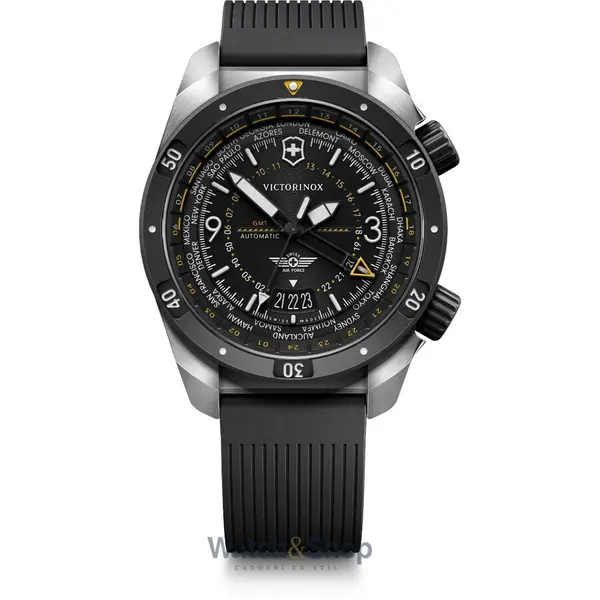Ceas Victorinox Victorinox 242005 Mens Watch Air Pro GMT Automatic 43mm 20ATM