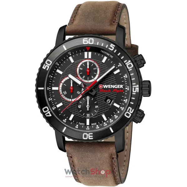 Ceas Wenger Roadster Black Night 01.1843.107 Cronograf