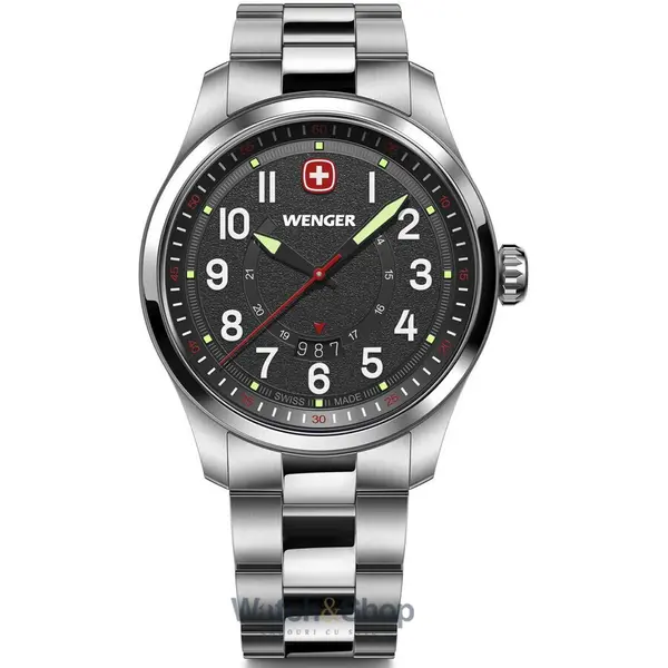 Ceas Wenger Wenger 01.0541.122 Mens Watch Terragraph 43mm 10ATM