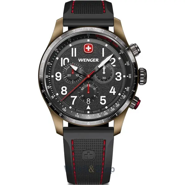 Ceas Wenger Wenger 01.0543.113 Mens Watch Terragraph Chrono 43mm 10ATM