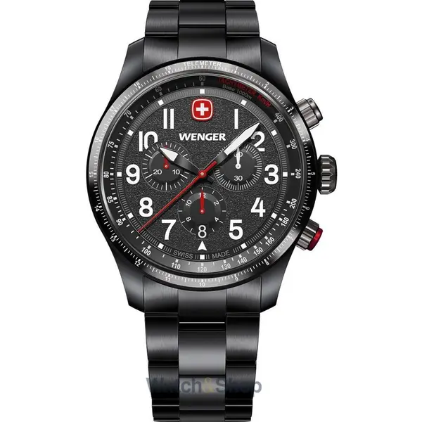 Ceas Wenger Wenger 01.0543.117 Mens Watch Terragraph Chrono 43mm 10ATM