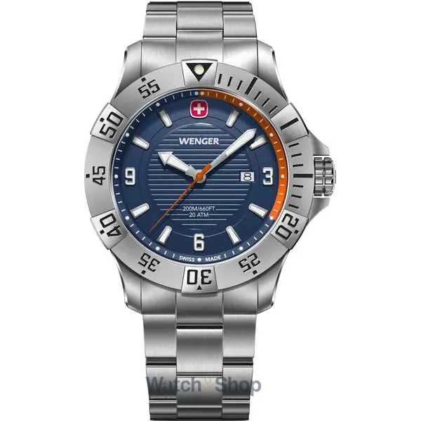 Ceas Wenger Wenger 01.0641.141 Mens Watch Seaforce 43mm 20ATM