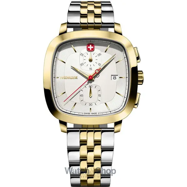 Ceas Wenger Wenger 01.1933.107 Mens Watch Vintage Classic Chronograph 40mm 5ATM