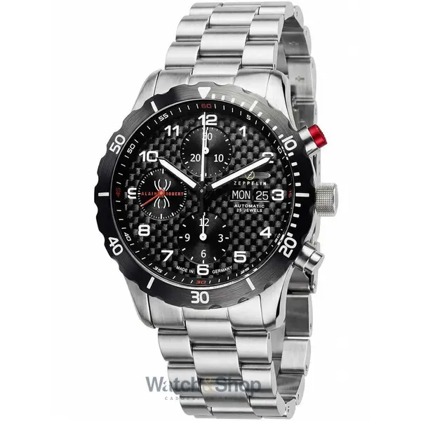 Ceas Zeppelin Zeppelin 7216M-2 Mens Watch Alain Robert Automatic Chrono Limited 42mm 10 ATM