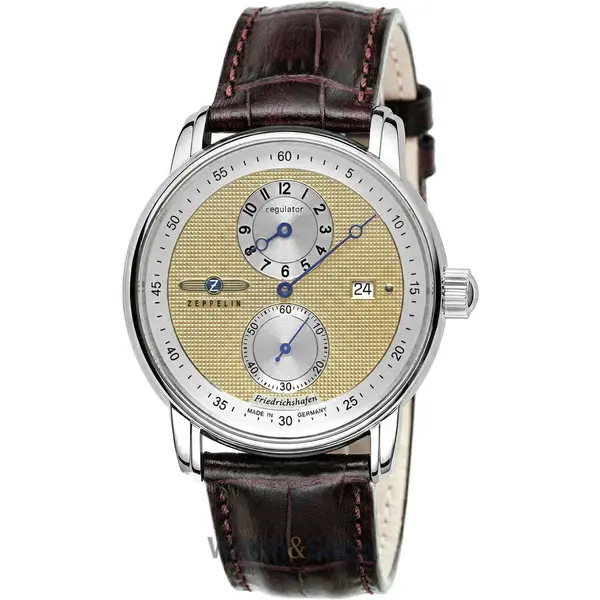 Ceas Zeppelin Zeppelin 8522-5 Mens Watch Friedrichshafen Regulator Automatic 43mm 5ATM