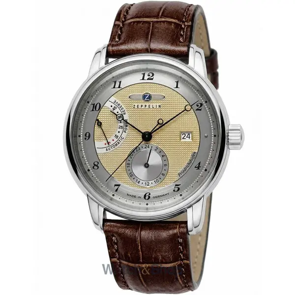 Ceas Zeppelin Zeppelin 8590-5 Mens Watch Friedrichshafen Automatic 43mm 5ATM
