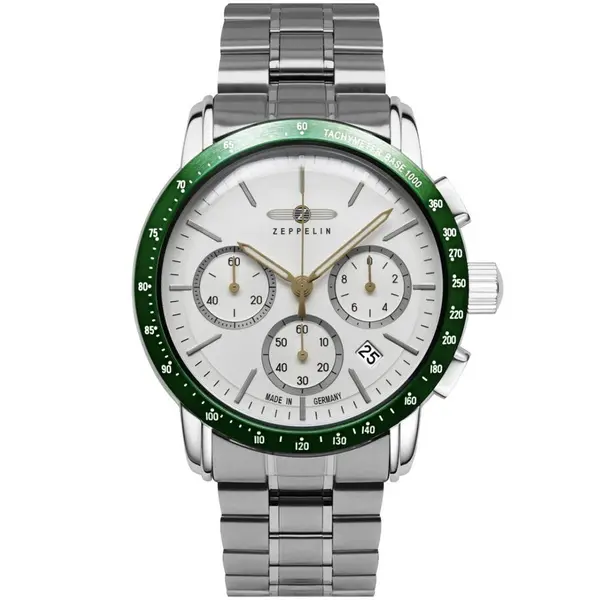 Ceas Zeppelin Zeppelin 8878MB-4 Mens Watch New York Chronograph 43mm 5ATM
