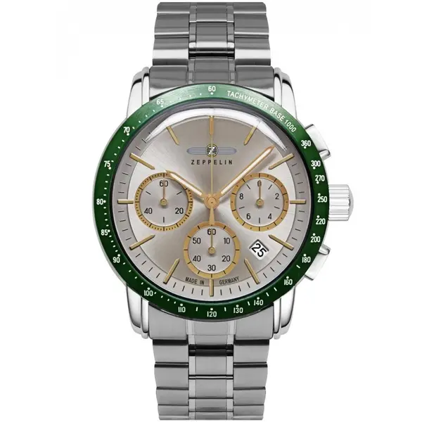 Ceas Zeppelin Zeppelin 8878MB-5 Mens Watch New York Chronograph 40mm 5ATM