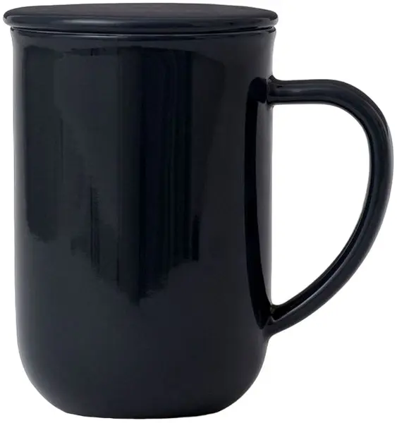 Ceașcă de ceai cu strecurătoare Viva Scandinavia - Minima Midnight, 500 ml