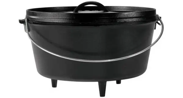 Ceaun din fonta cu capac - cuptor olandez Lodge 30,2 cm 7,6 litri L-12DCO3