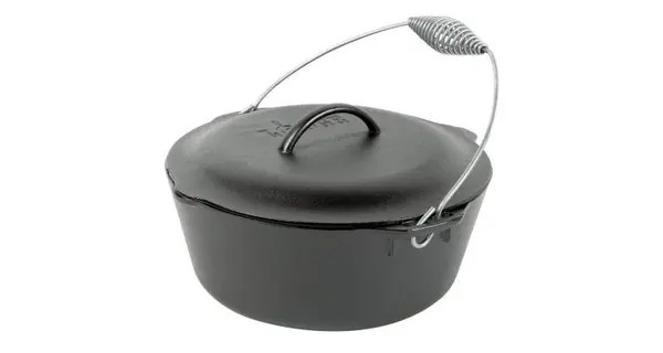 Ceaun din fonta cu capac - cuptor olandez Lodge 30 cm 6,7 litri