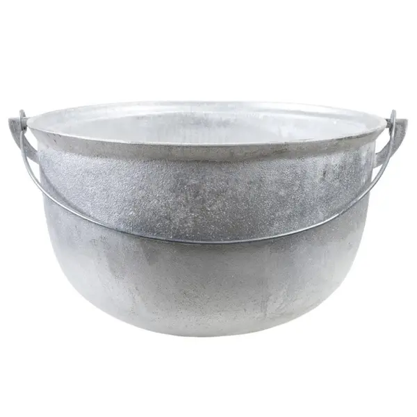 Ceaun Tuci din Aluminiu, 12 l, Fund Rotund