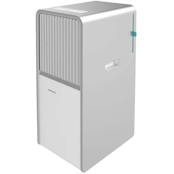 CECOTEC Aer conditionat portabil Cecotec ForceClima 12850 Style, conectat la incalzire, 12000 BTU, cu pompa de caldura, pentru utilizare pe tot parcursul anului, cu control Wi-Fi, panou tactil si telecomanda pentru confort total, Argintiu