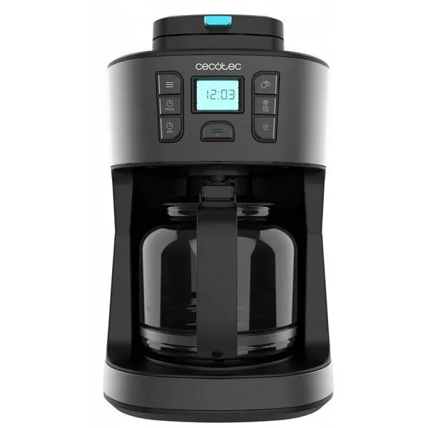 CECOTEC Cafetiera Cecotec Coffee 66 Grind & Drop, 1086W, 1.8L, 12 cesti, Negru