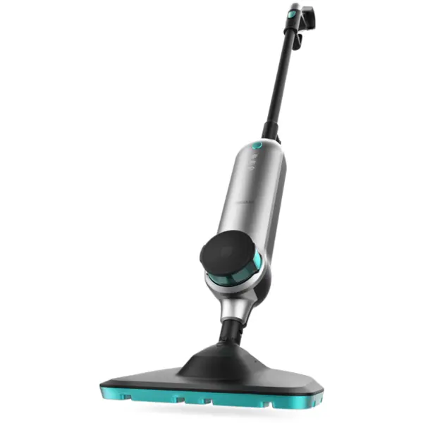 CECOTEC Mop cu aburi Cecotec HydroSteam 3030 Active 03250, 1500 W, 0.33 l, debit abur 30 g/min, 3 niveluri, Argintiu/Albastru