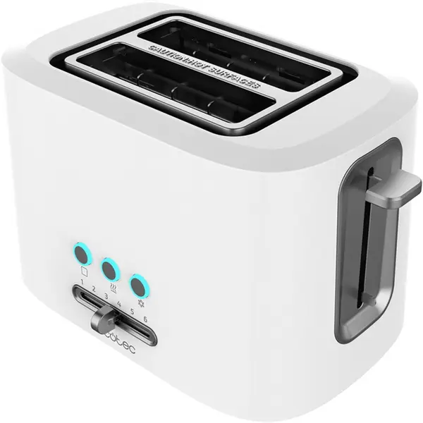 CECOTEC Prajitor de paine Cecotec Toast&Taste 9000 Double White, 980 W, 2 felii