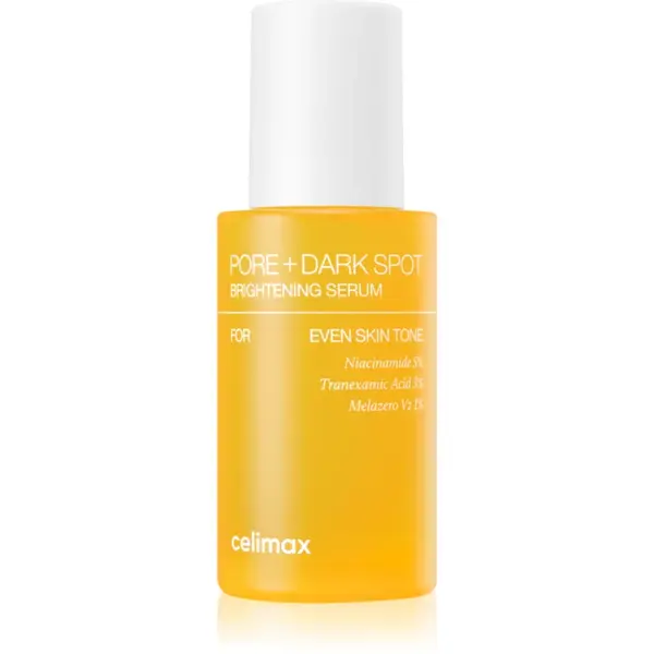 celimax Pore+Dark Spot Brightening Serum ser regenerant si iluminator pentru minimizarea porilor 30 ml