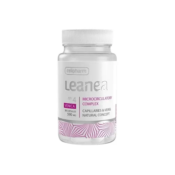 Celipharm LEANEA NO 4 VENICA Complex pentru îmbunătățirea sănătății vaselor de sânge Volum 590 mg