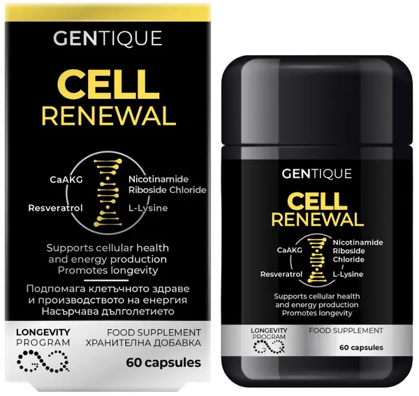 Cell Renewal, 60 capsule, Gentique Longevity