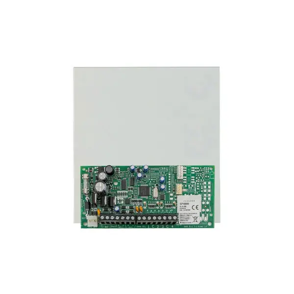 Centrala alarma antiefractie Paradox Spectra SP4000, carcasa metalica cu traf, 4 zone, 2 partitii, 256 evenimente