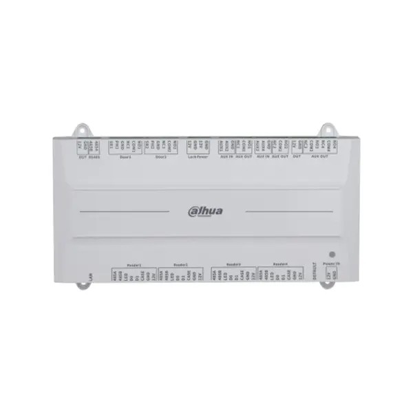 Centrala control acces Dahua ASC4202B-D, 2 usi bidirectionale, card/amprenta/parola/QR, PoE