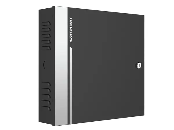 Centrala control acces Hikvision DS-K2812, TCP/ IP, RS-485, Wiegand, 10.000 utilizatori, 50.000 evenimente, 2 usi, sursa cu back-up
