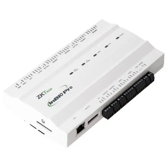Centrala de control acces biometrica ZKTeco INBIO-2-2PRO pentru 2 usi bidirectionale