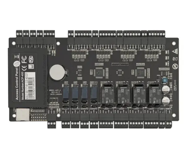 Centrala de control acces si pontaj, 4 usi TCP/IP, CCA3-4-1
