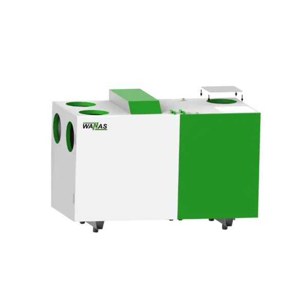 - Centrala de Ventilație cu recuperare de căldură Wanas Combo 1030_V&H_Light, Smart, Funcție Ventilație și Umidificare