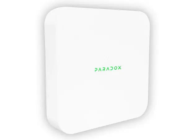 Centrala Paradox M25, hibrida, wireless, 100 zone, 128 utilizatori si telecomenzi, 10 partitii, 868MHz, Wi-Fi-, LTE, Ethernet, PoE 10W, aplicatie mobila