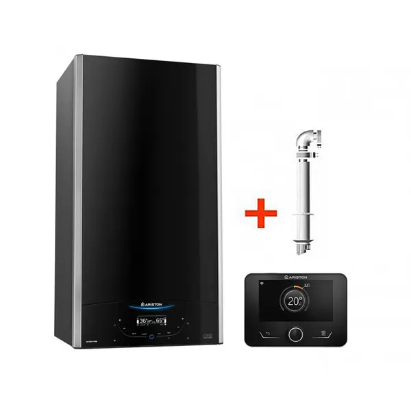 Centrala termica murala Alteas ONE NET Ariston 35 KW + kit evacuare + termostat