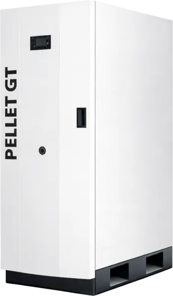 Centrala termica pe peleti Fornello GT 25 Standard, echipata cu pompa circulatie Wilo, vas expansiune, manometru,supapa de siguranta, curatare mecanica arzator de peleti si schimbator de caldura, buncar peleti integrat 50 kg, A+