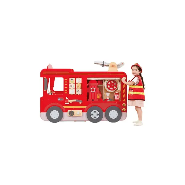 Centru de activitati gigant Masina de pompieri Super Fire Engine, Viga