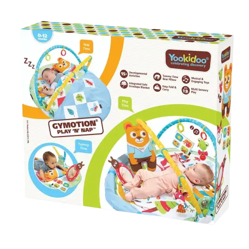 Centru de joaca cu paturica intreaga si jucarii pentru 0-12 luni 40168, 1 bucata, Yookidoo