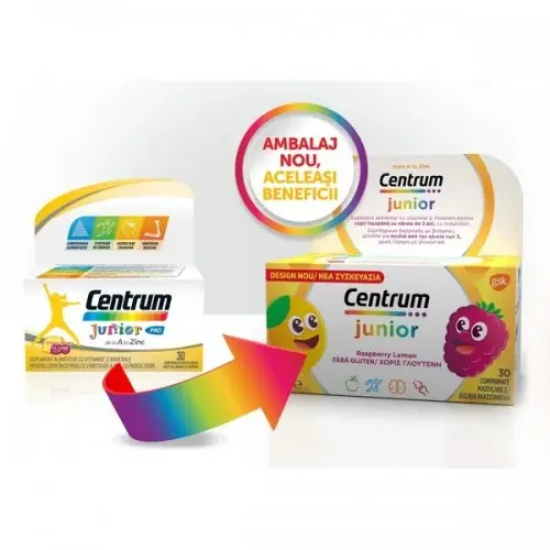 Centrum junior x 30 comprimate masticabile Zephyr Labs