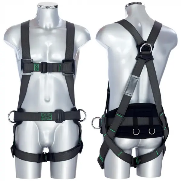 Centura alpinism utilitar Vertiqual CHANTIER C4 DINAMIC, culoarea gri, combinata XXL-XXXL, GRI
