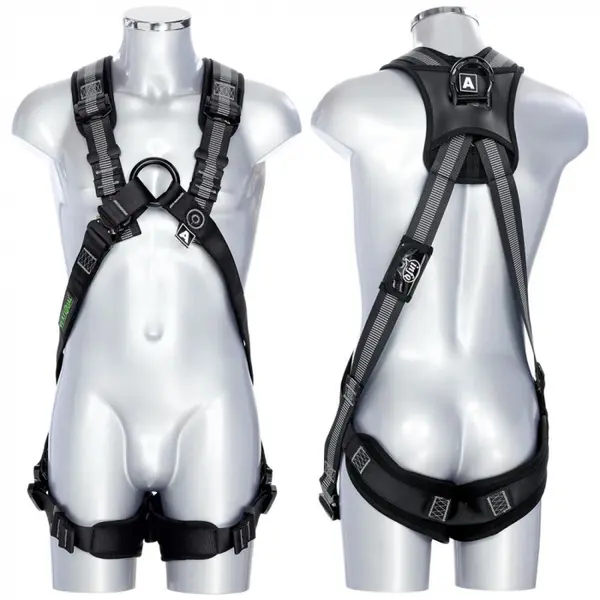 Centura complexa alpinism, culoarea gri, utilitar Vertiqual EVO V33 ADVENTURE L-XL, GRI